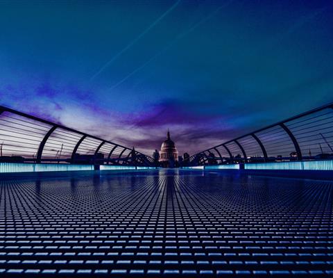 St Pauls's Cathedral & Millenium Bridge London